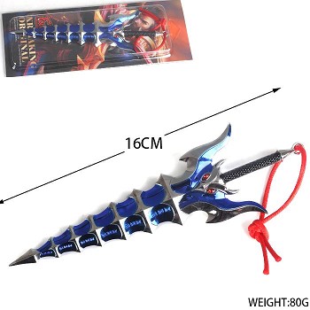 Glory of the king cos weapon key chain