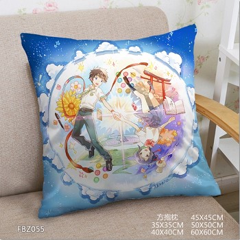 Kiminona anime two-sided pillow