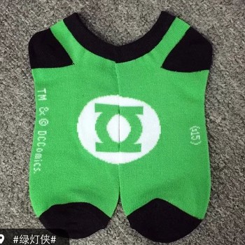 Green Lantern cotton socks a pair