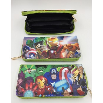 Cartoon Hero long wallet