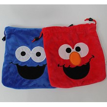 Sesame Street plush drawstring bags set(2pcs a set...