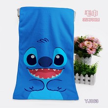 Stitch bath towel