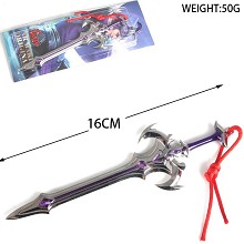 Glory of the king cos weapon key chain