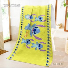 Stitch anime bath towel(700X1400mm)