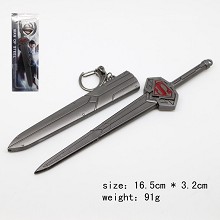 Super man knife key chain 170MM