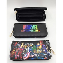 Cartoon Hero long wallet