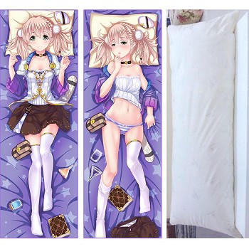 Atelier Escha Logy: Alchemists of the Dusk Sky two-sided pillow