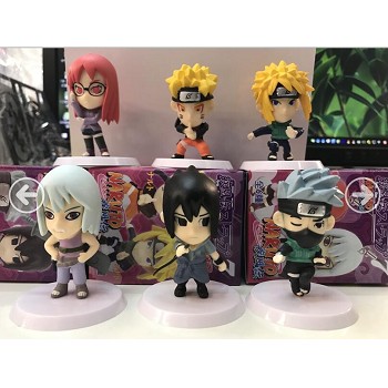 Naruto anime figures set(6pcs a set)