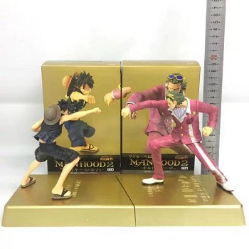 One Piece Film: Gold anime figures set(2pcs a set)