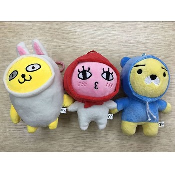 6inches anime plush dolls set(3pcs a set)