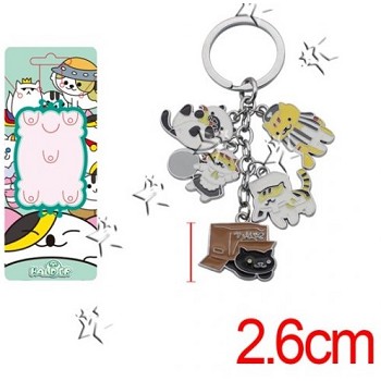 Neko Atsume key chain