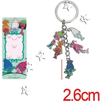 Trolls key chain