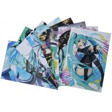 Hatsune Miku anime posters(8pcs a set)