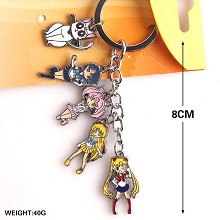 Sailor Moon anime key chain