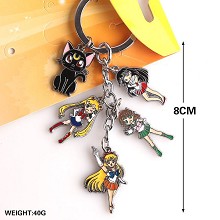 Sailor Moon anime key chain