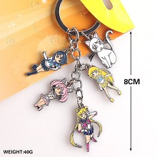 Sailor Moon anime key chain