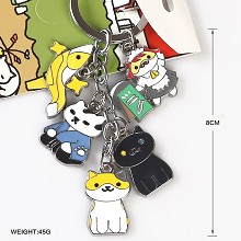 Neko Atsume anime key chain