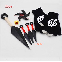 Naruto cosplay weapons a set(7pcs a set)