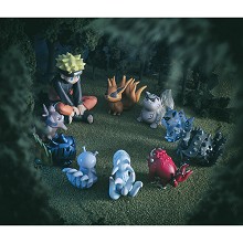 Naruto bijuu anime figures set(10pcs a set)