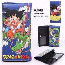 Dragon Ball anime long wallet