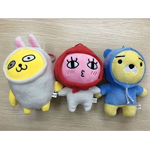 6inches anime plush dolls set(3pcs a set)