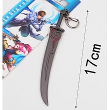 Hero Moba cos weapon key chain