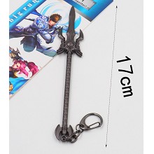 Hero Moba cos weapon key chain