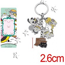 Neko Atsume key chain