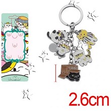 Neko Atsume key chain