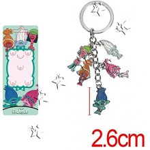 Trolls key chain