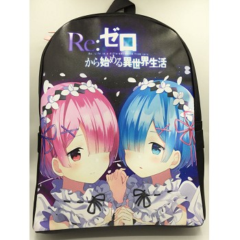 Re:Life in a different world from zero Rem backpack bag