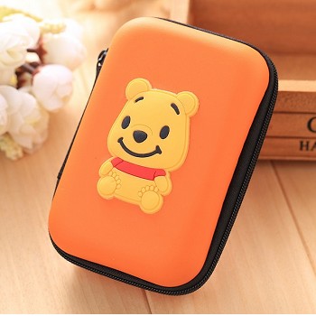 Pooh Bear anime wallet coin purse