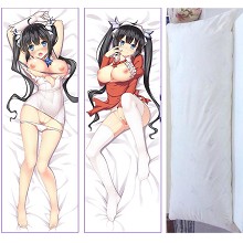 Danjon ni deai o motomeru no wa machigatte irudarou ka two-sided pillow