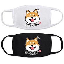 Doge anime masks set(2pcs a set)