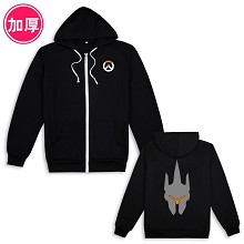 Overwatch Reinhard thick hoodie