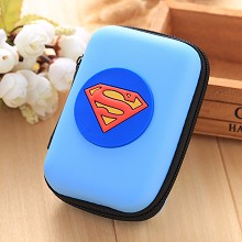 Super Man anime wallet coin purse