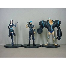 One Piece anime figures set(3pcs a set)