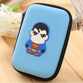 Super Man anime coin purse wallet