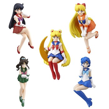 Sailor Moon anime figures set(5pcs a set)