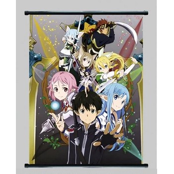 Sword Art Online anime wallscroll