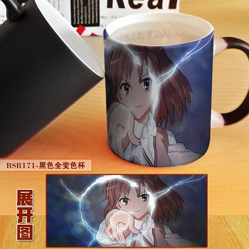 Toaru Kagaku no Railgun anime color change mug cup