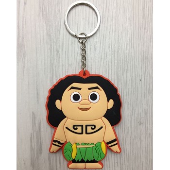 Moana anime two-sided key chain