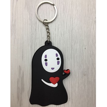 Spirited Away anime two-sided key chain