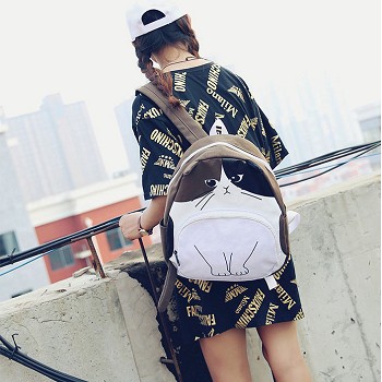 Cute cat backpack bag