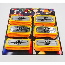 Naruto anime cos headbands set(6pcs a set)