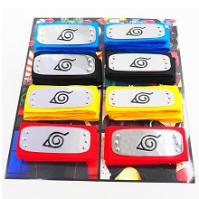 Naruto anime cos headbands set(8pcs a set)