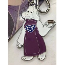 Undertale game key chain