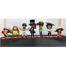 One Piece anime figures set(7pcs a set)