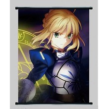 Fate anime wallscroll