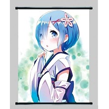 Re:Life in a different world from zero Rem wallscroll